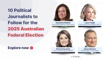Political Journalists to Follow for the 2025 Australian Federal Election Political Journalists to Follow for the 2025 Australian Federal Election