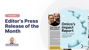 Editor's Press Release of the Month | November