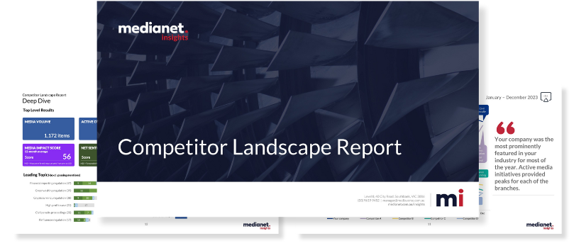 Competitor Landscape report