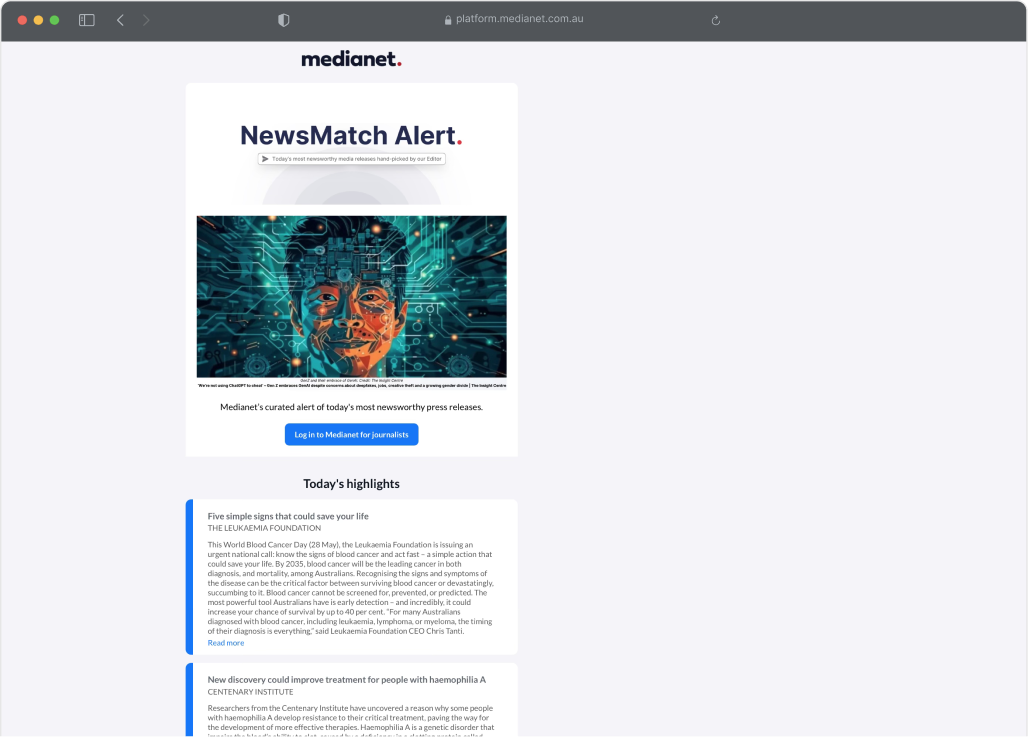 NewsMatch Alert