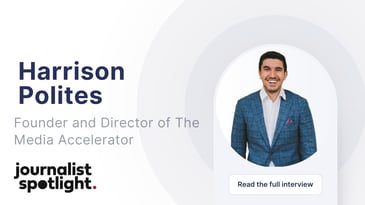 Interview with Harrison Polites, Founder and Director of The Media Accelerator