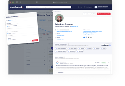MediaMonitoring Integration