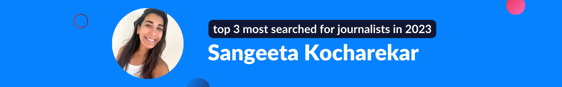 Sangeeta Kocharekar Header
