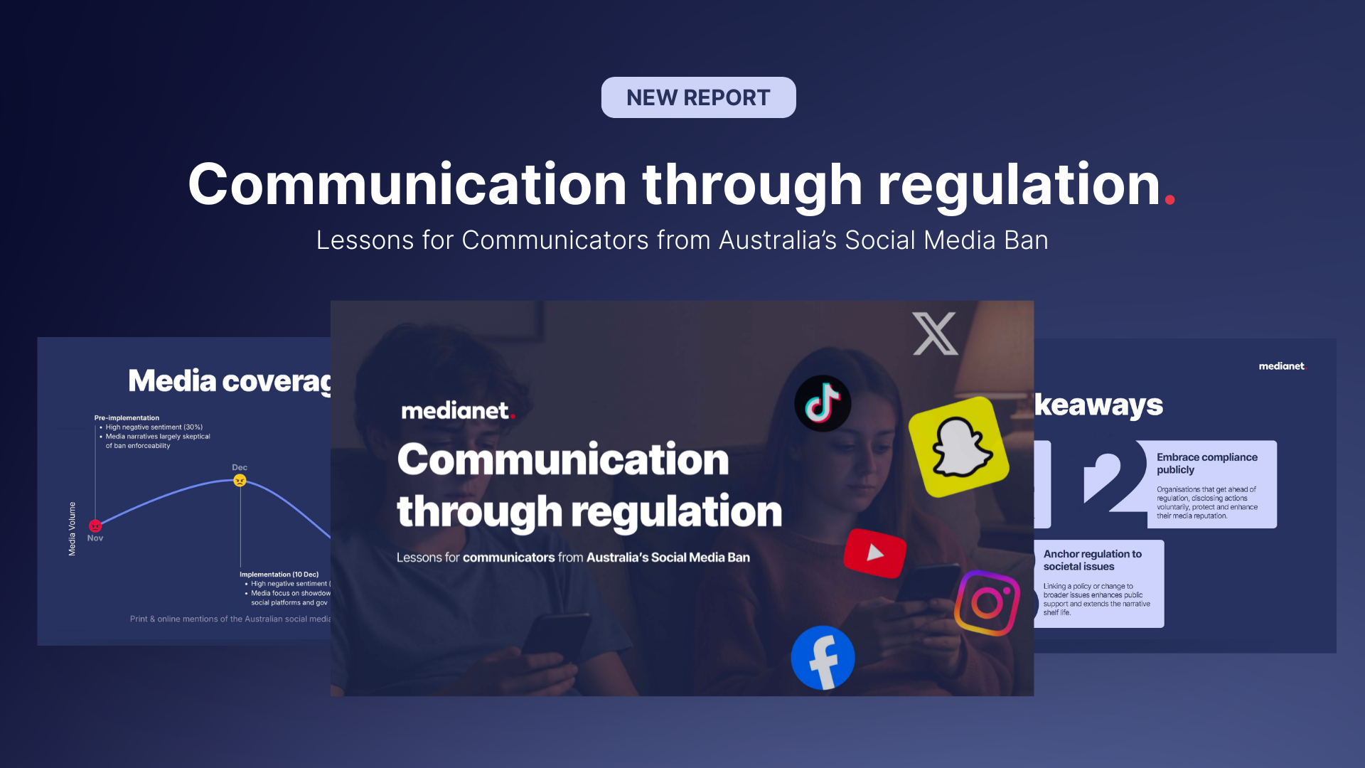 Top 3 Findings from Medianet’s social media ban impact report - Communication through regulation