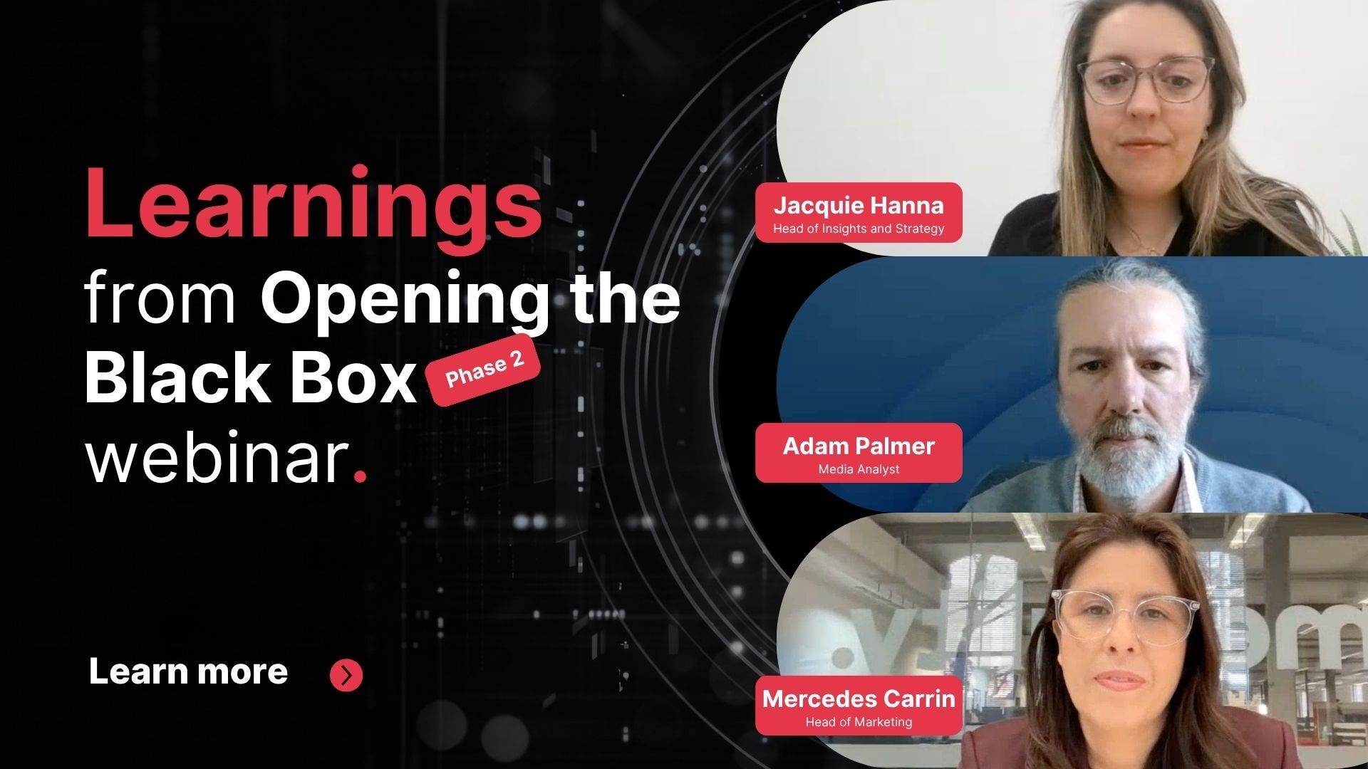 Learnings from Opening the Black Box Phase 2 Webinar